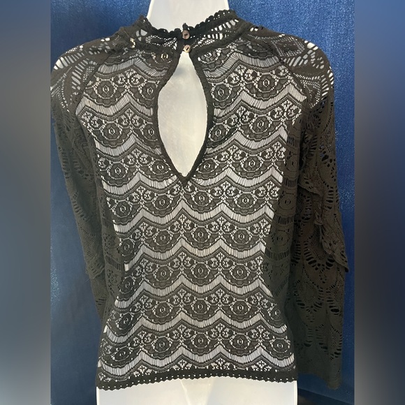Odd Molly - Crochet Lace Blouse - SIZE 2 (SM) - Picture 5 of 7